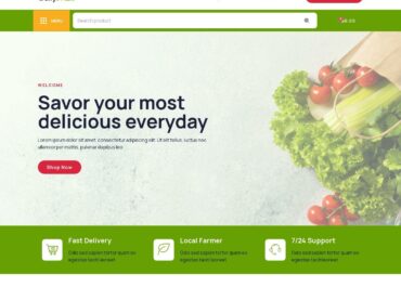 Site prezentare dailyfresh grocery