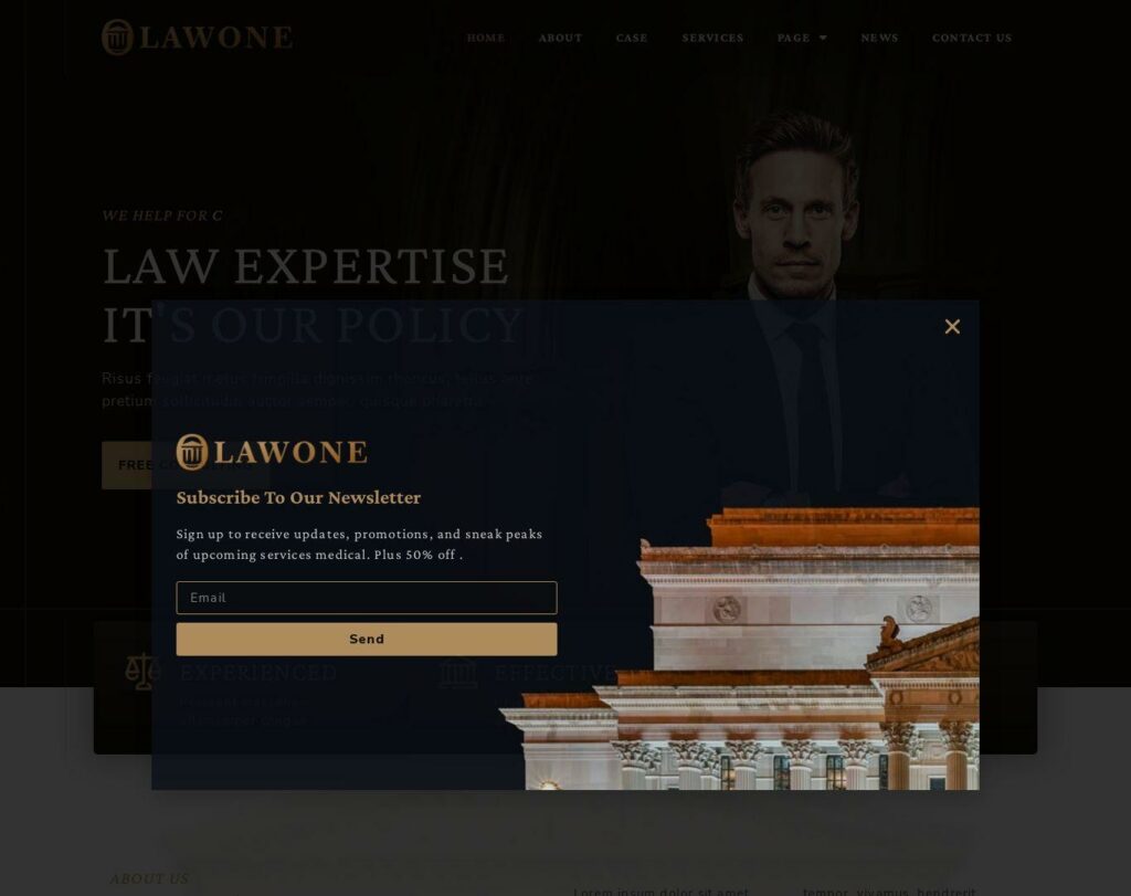 Site prezentare lawone legal