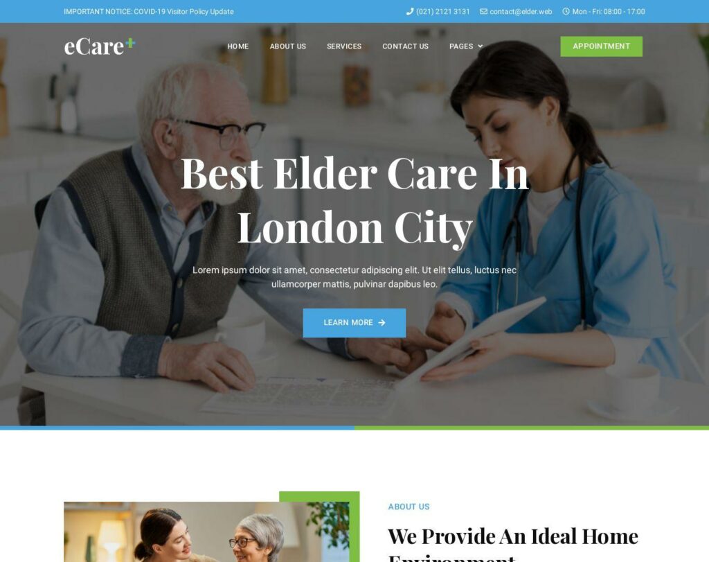 Site prezentare ecare elderly