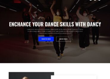 Site prezentare dancy dance
