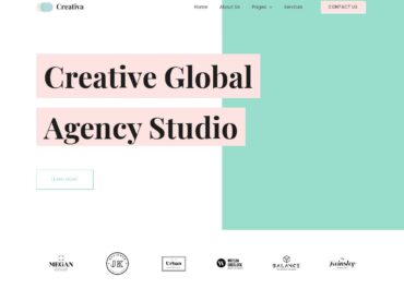 Site prezentare creativa creative