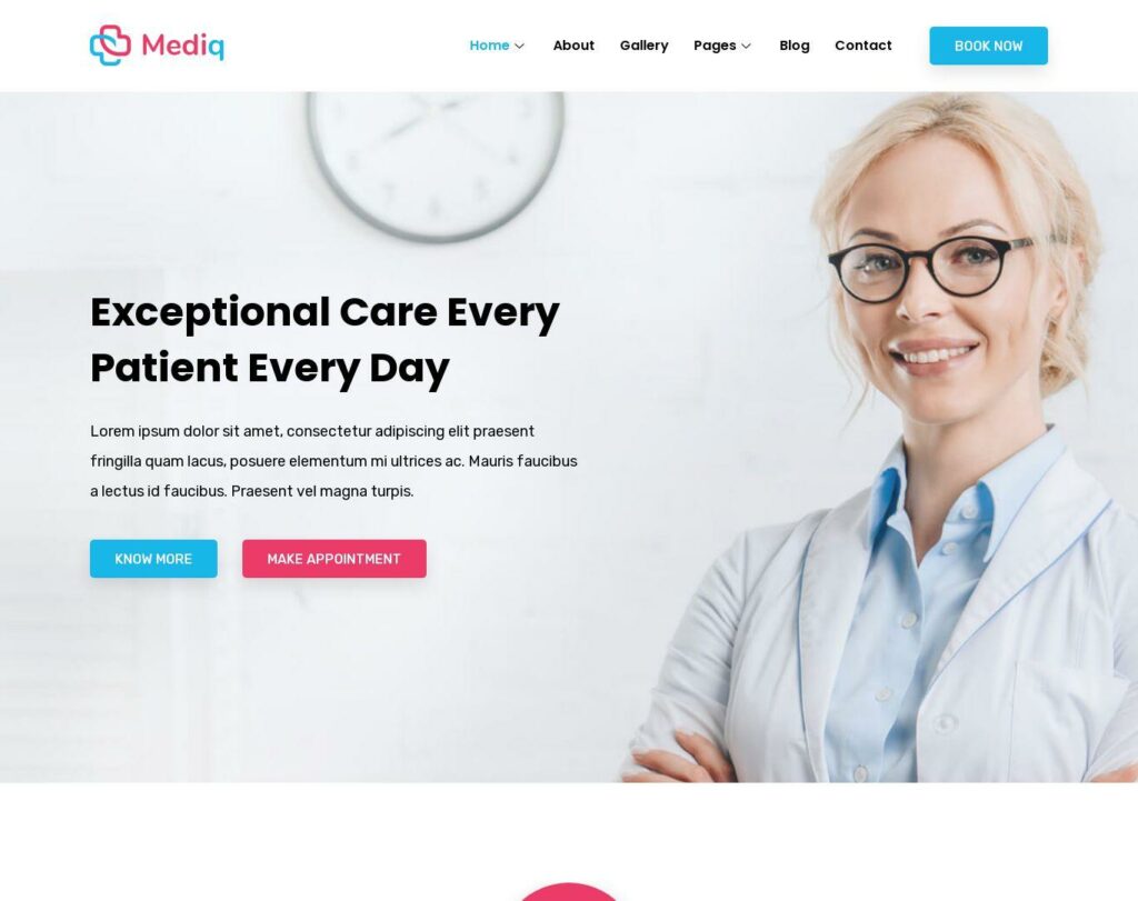 Site prezentare mediq health