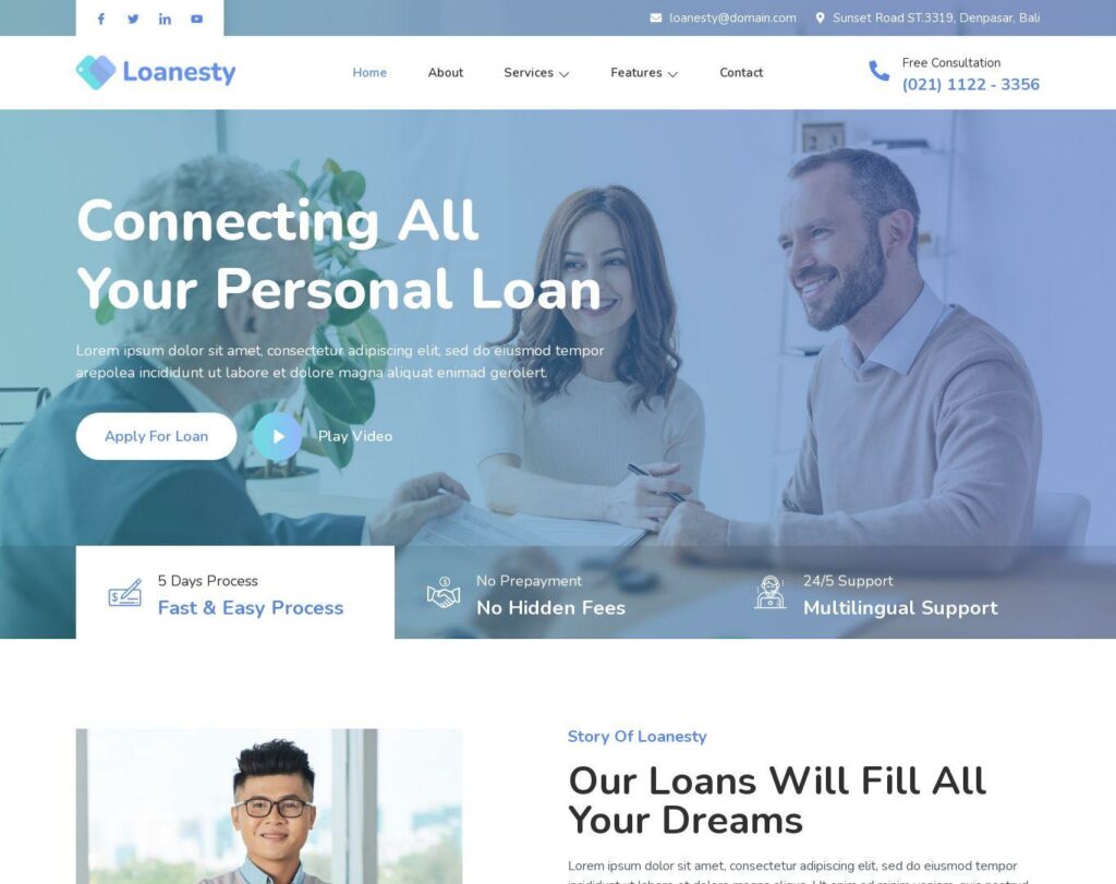 Site prezentare loanesty loan