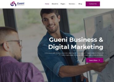 Site prezentare gueni business