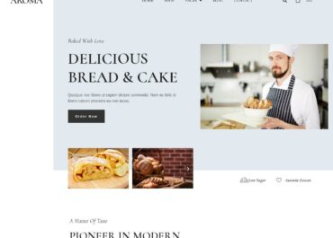 Site prezentare aroma bakery
