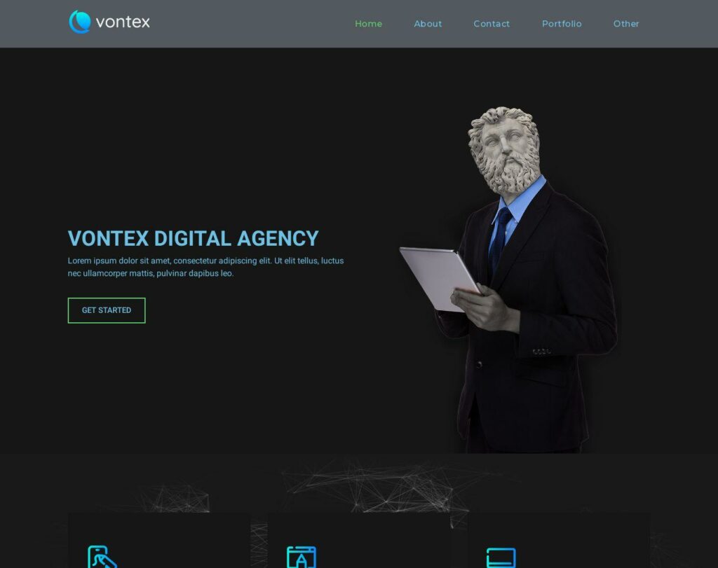 Site prezentare vontex digital