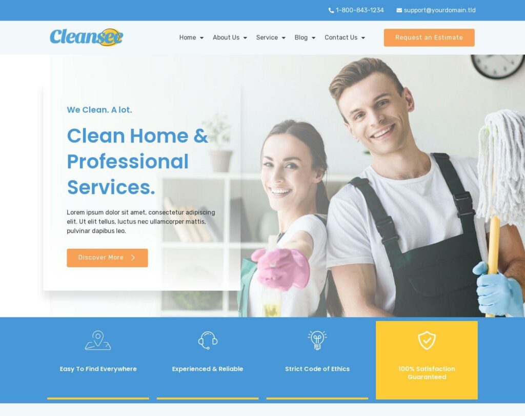Site prezentare cleansee cleaning