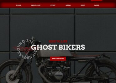 Site prezentare bikers around