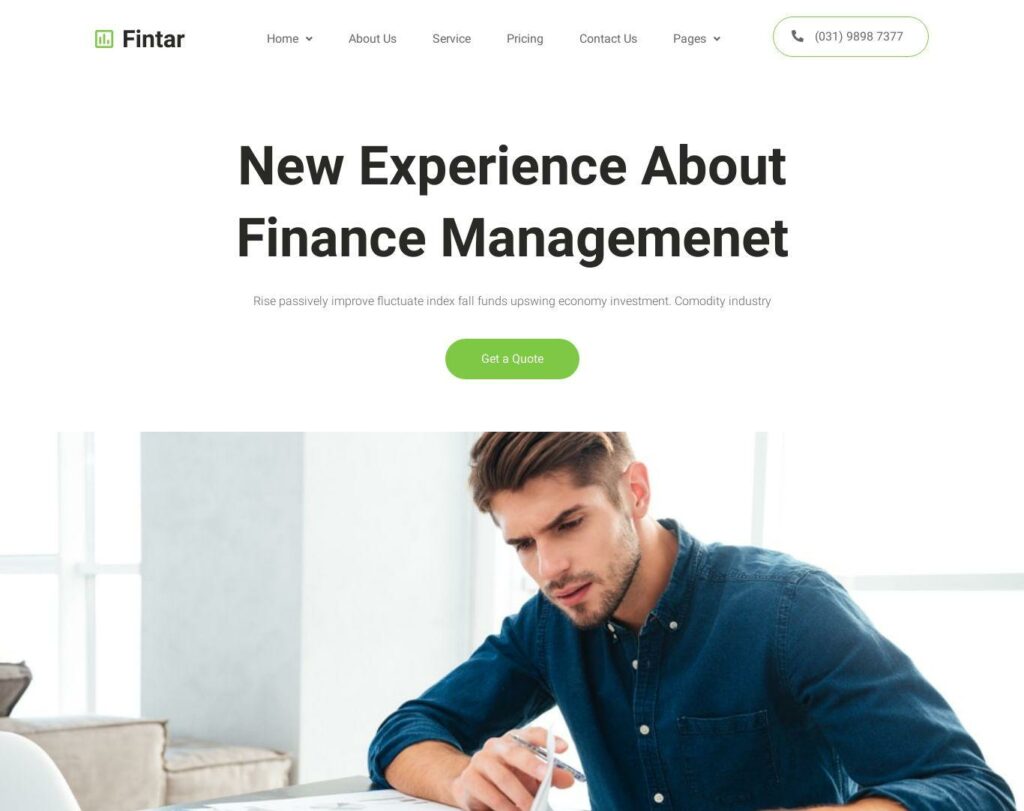 Site prezentare fintar finance