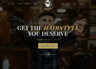 Site prezentare rubick barbershop