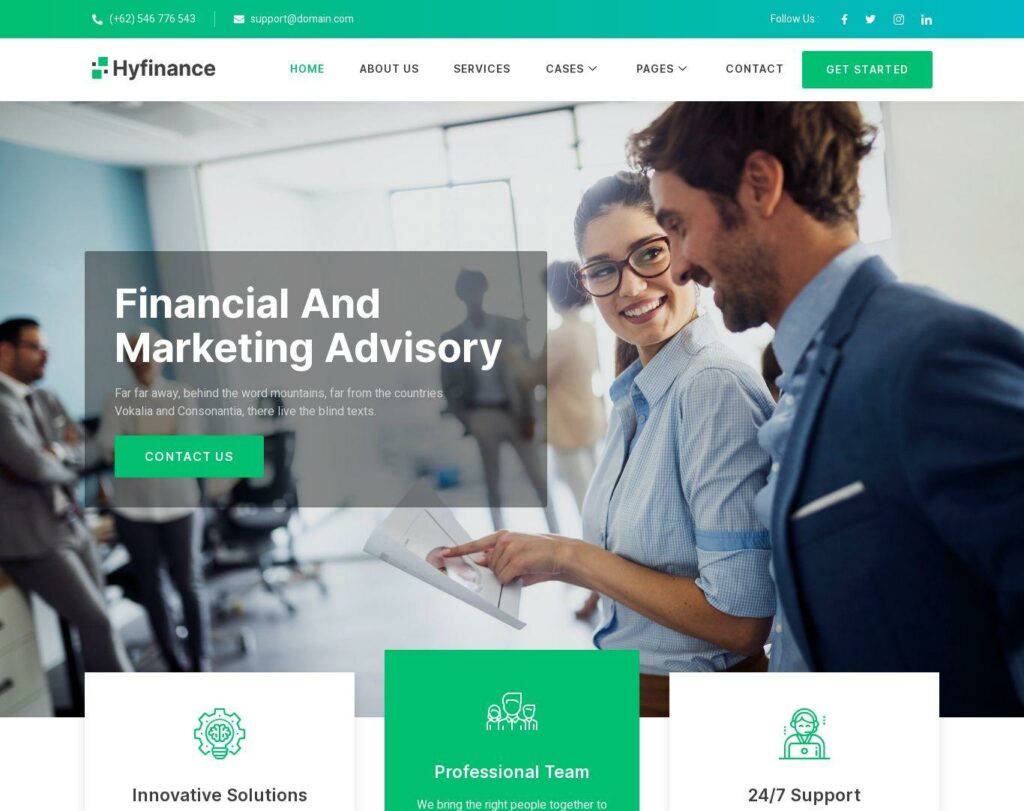 Site prezentare hyfinance financial