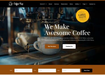 Site prezentare coffeekup cafe