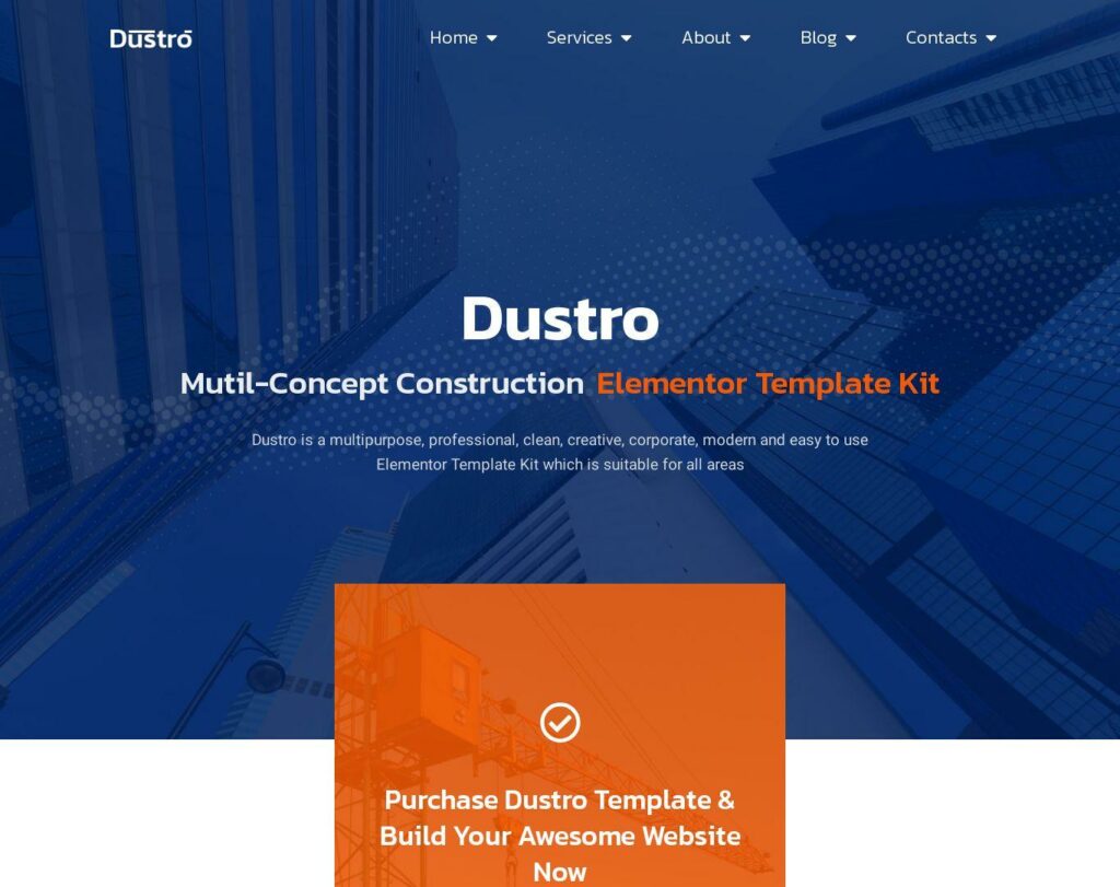Site prezentare dustro construction