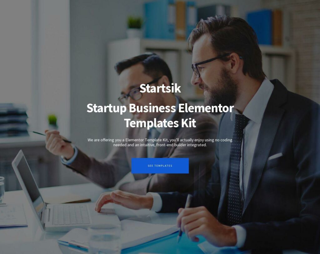 Site prezentare startsik startup