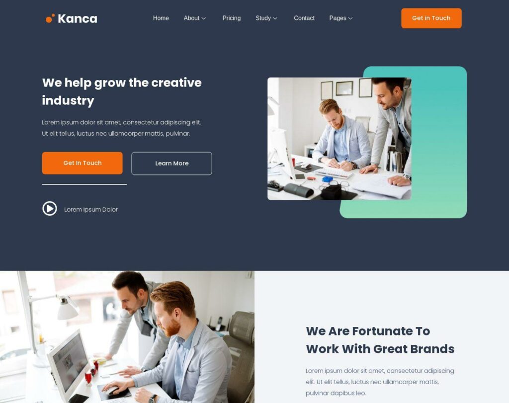 Site prezentare kanca startup