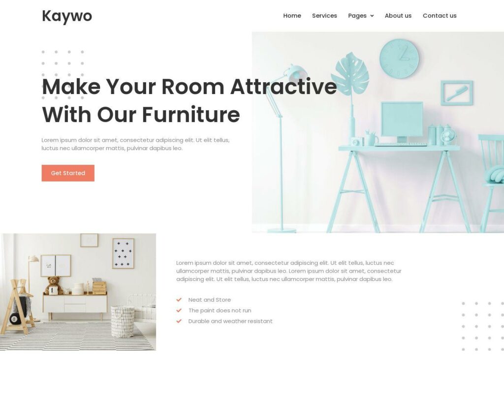 Site prezentare kaywo furniture