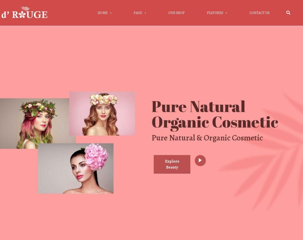 Site prezentare drouge cosmetic