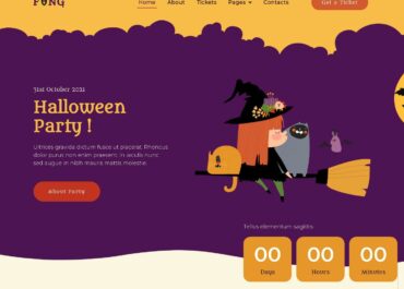 Site prezentare fang halloween