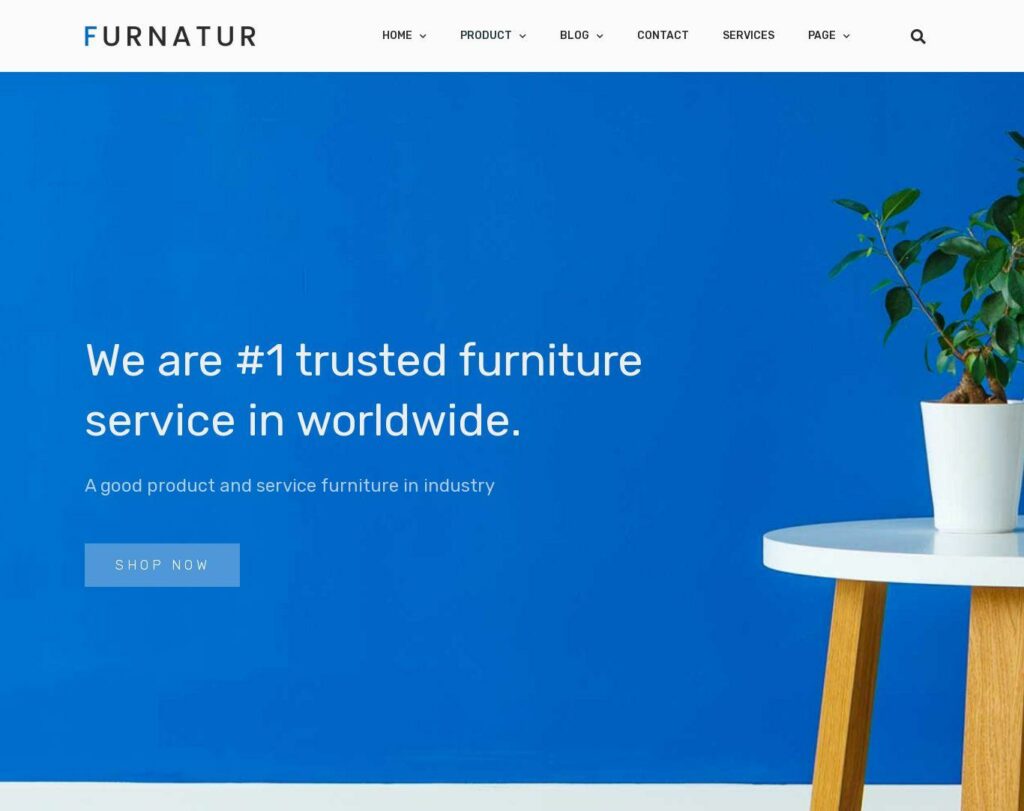 Site prezentare furnatur furniture