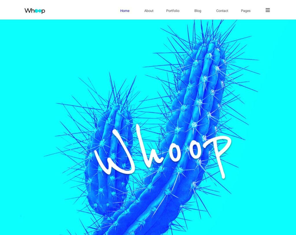 Site prezentare whoop creative