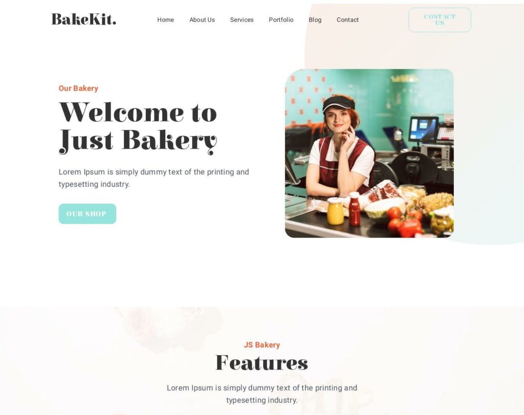 Site prezentare bakekit food