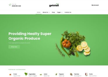 Site prezentare getstall grocery