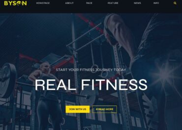 Site prezentare byson fitness