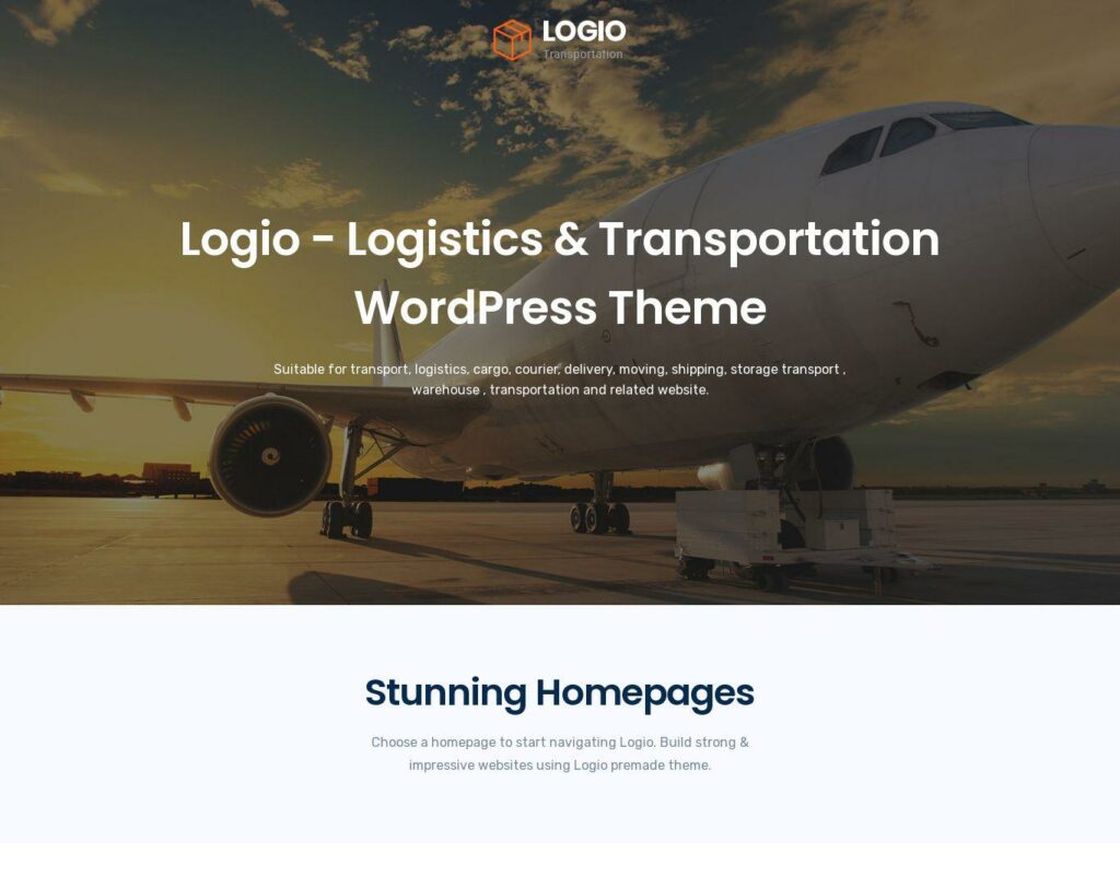 Site prezentare logio logistics