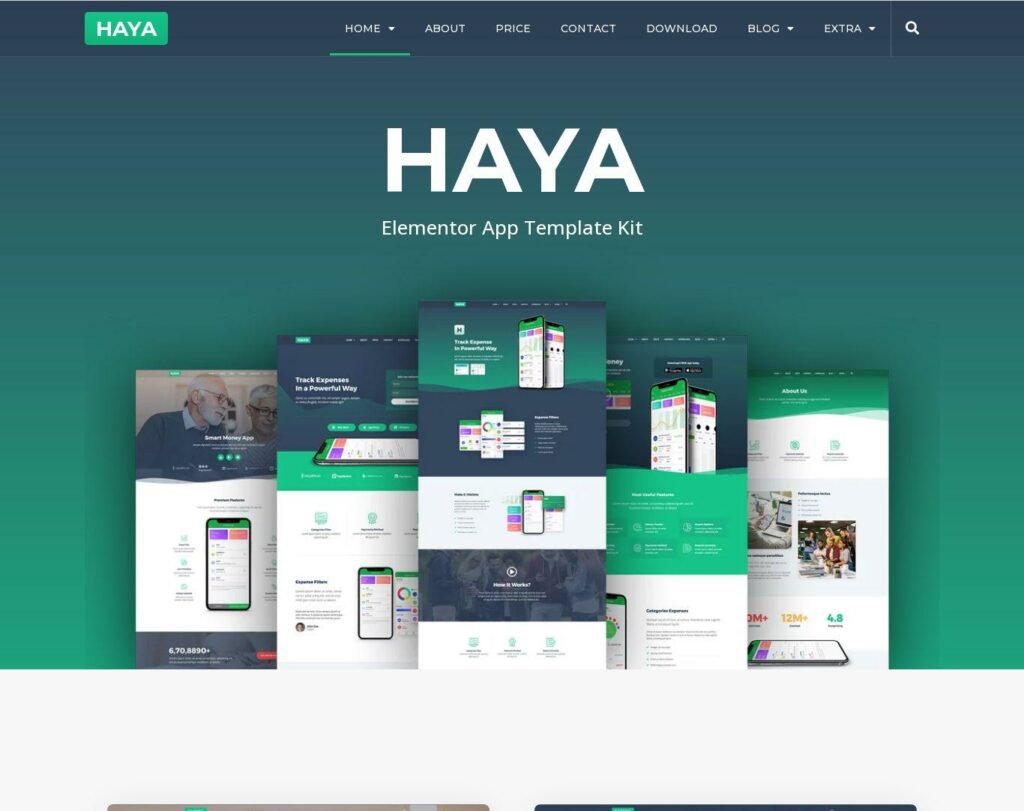 Site prezentare haya app
