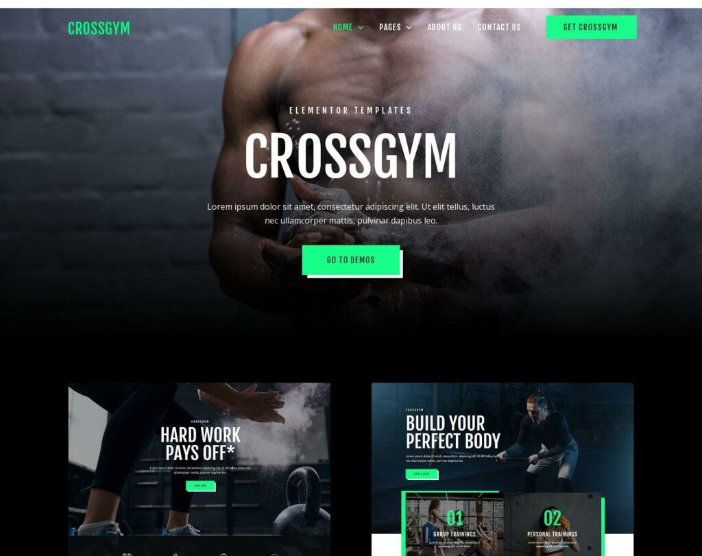 Site prezentare crossgym gym