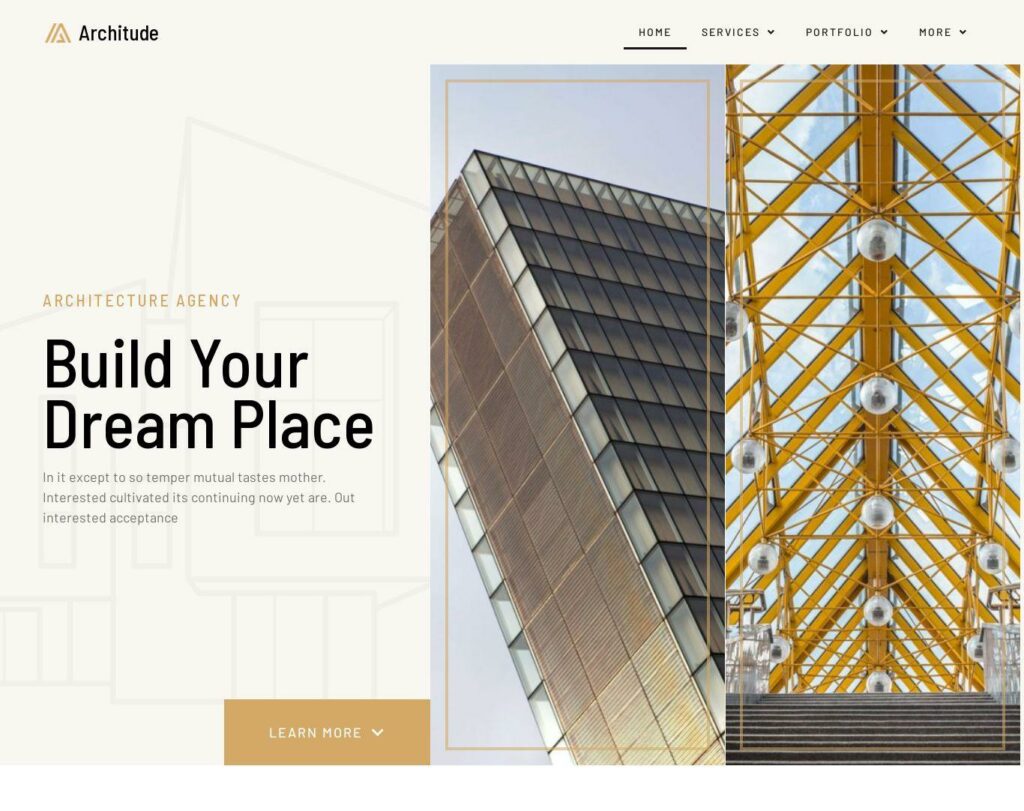 Site prezentare architude architecture