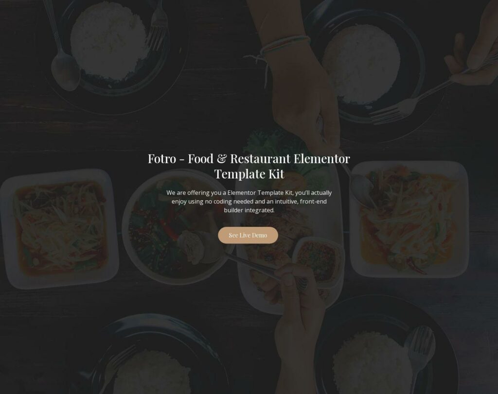 Site prezentare fotro food