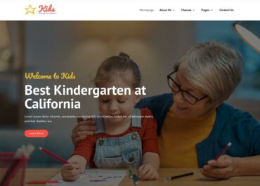 Site prezentare kids kindergarten