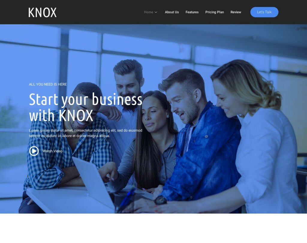 Site prezentare knox technology