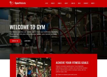 Site prezentare gymsite gym
