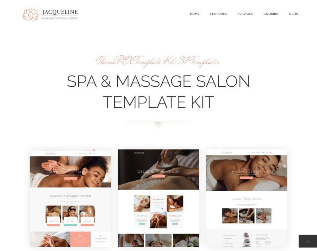 Site prezentare jacqueline spa