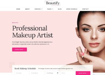 Site prezentare beautify makeup