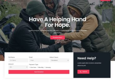 Site prezentare hoope charity
